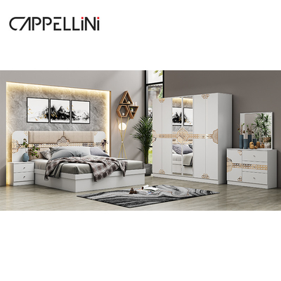 Wholesale Cheap Price Classic Queen Leather Bed Luxury Other Home Full Size King Wooden Bedroom Furniture Set