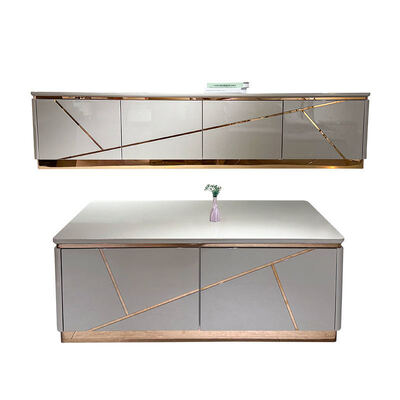 Modern Design Wood Living Room Tv Cabinet Storage Home Furniture Luxury Style Wooden MDF Tv Stands