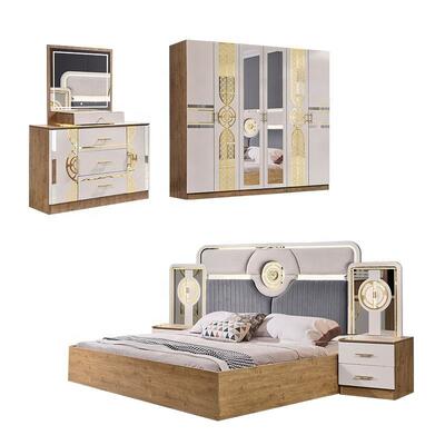 Chambre a Coucher Complet Turkish Bedroom Sets Cheap Wholesale Master Room king Size Bed Wooden Modern Bedroom Furniture Set No reviews yet