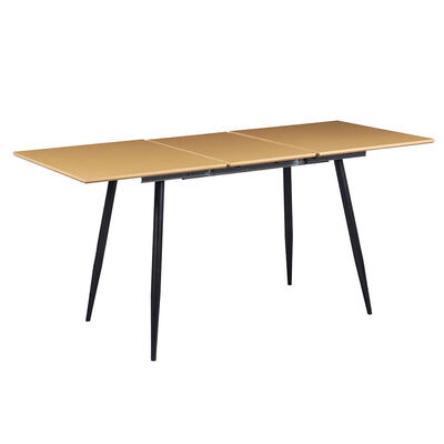 Cheap Wholesale Minimalist Folding Dining Table Dining Room Furniture Home Kitchen Wooden Modern Extendable Dining Table