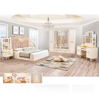 ODM European French Bedroom Sets Furniture Set Light Luxury