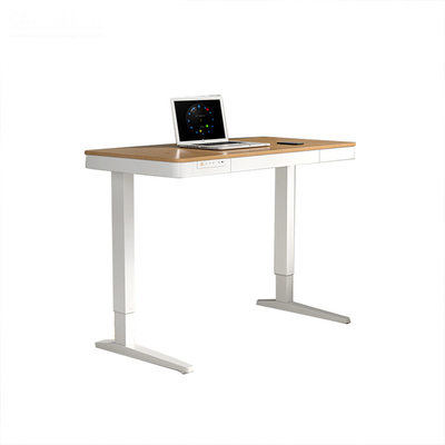 Cold Rolled Carbon Steel Computer Gaming Electric Lift Office Table 40dB