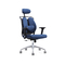 PU Leather Modern Ergonomic Chair Aluminum Alloy Base Folding Office Chairs
