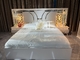 Luxury Modern Bedroom Suite Black Dark Drawers Rustic Wood Bed Gray Style