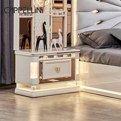 Luxury Royal Modern Wood Frame Double King Size Bed Leather Headboard Home Classic Queen Wooden Full Bedroom Furniture