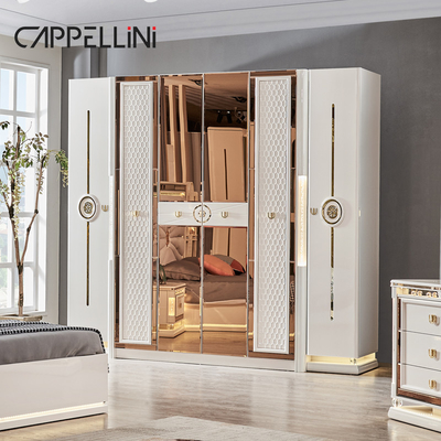 Luxury Royal Modern Wood Frame Double King Size Bed Leather Headboard Home Classic Queen Wooden Full Bedroom Furniture