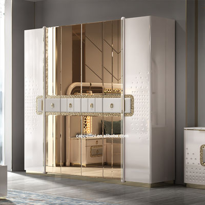 Modern Luxury Complete Bedroom Furniture Set Wood Double Bed Home Master Room Storage Wooden Frame Full king Size Bedroom Sets