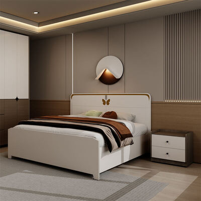 Modern 3 5 Star Hotel Complete Bedroom Sets Wooden Bed Double Home Storage Space Saving King Size Luxury Bedroom Furniture Set