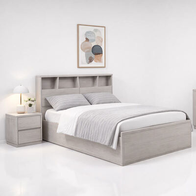 Modern Complete Bedroom Sets Master Room king Size Bed Double Hotel Home Storage Solid Wood Frame Luxury Bedroom Furniture Set