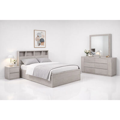 Modern Complete Bedroom Sets Master Room king Size Bed Double Hotel Home Storage Solid Wood Frame Luxury Bedroom Furniture Set