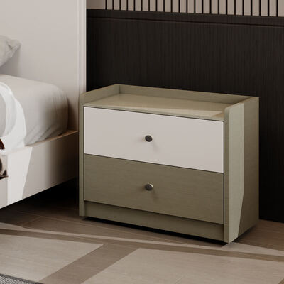 King Size Complete Master Bedroom Set in Classic Wooden with Storage, Cozy Minimalist Luxury Modern Bedroom Furniture