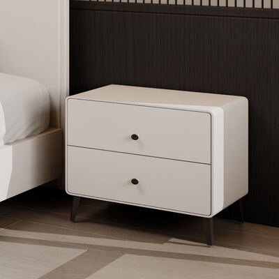 Premium King Size Wooden Bedroom Set with Storage, Offering a Cozy Minimalist Ambiance for the Complete Luxury Modern Bedroom