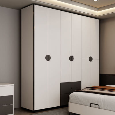 Minimalist Modern Bedroom Set Complete King Size in Classic Wooden with Storage Cozy Luxury Bedroom Furniture Suite