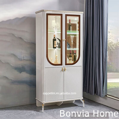 Elegant Luxury Dining Table and Chairs Set 6 Seater Furniture Home Storage White Complete Modern Large Wooden Dining Room Sets