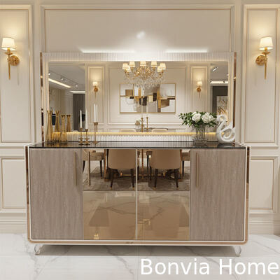 Modern Luxury House Wooden Dining Table Set 6 Seater Chairs Rectangle Home Restaurant Complete Dining Room Furniture Set