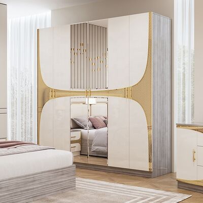 Foshan Wholesale Cheap Turkish Bedroom Sets king Size Bed Frame Luxury Home Room Suite Wooden Modern Bedroom Furniture Set