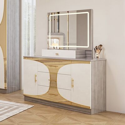 Foshan Wholesale Cheap Turkish Bedroom Sets king Size Bed Frame Luxury Home Room Suite Wooden Modern Bedroom Furniture Set