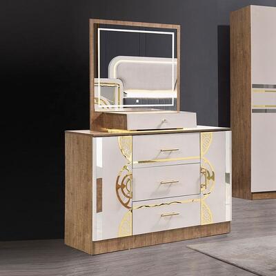 Chambre a Coucher Complet Turkish Bedroom Sets Cheap Wholesale Master Room king Size Bed Wooden Modern Bedroom Furniture Set No reviews yet