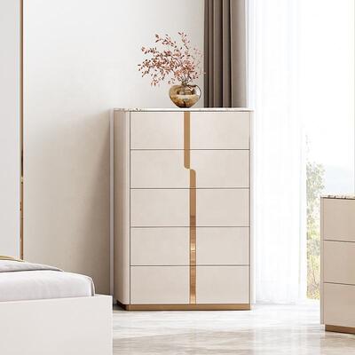 New Design Luxury king Size Bed Double Modern Bedroom Furniture Set Wooden Bedroom Sets with Dressing Table Chest of Drawers