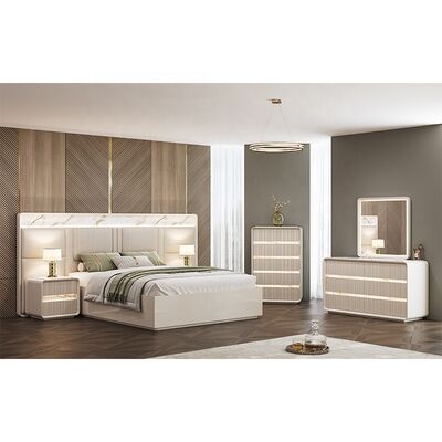 Wholesale Contemporary Bedroom Furniture Set Home Master Room Hotel Apartment Wooden Frame king Size Modern Luxury Bedroom Sets