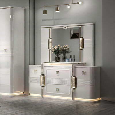 Ensembles De Chambre Coucher king Size Luxury Bedroom Sets Home Double Bed Room Wooden Turkish Modern Bedroom Furniture Set