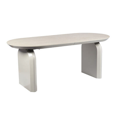 Foshan Wholesale Wooden Luxury Extendable Dining Table Adjustable Convertible Dining Room Furniture Home Folding Dining Table
