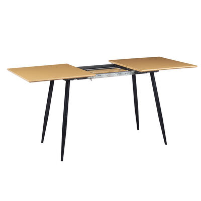 Cheap Wholesale Minimalist Folding Dining Table Dining Room Furniture Home Kitchen Wooden Modern Extendable Dining Table