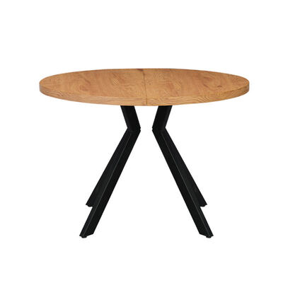Nordic Modern Extendable Dining Table Foldable Top Wooden Dining Room Furniture Minimalist Solid Wood Folding Dining Table Set