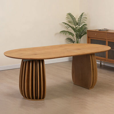 Modern Wooden Folding Expandable Dining Table Dining Room Furniture Nordic Home Restaurant Luxury Extendable Dining Table Set