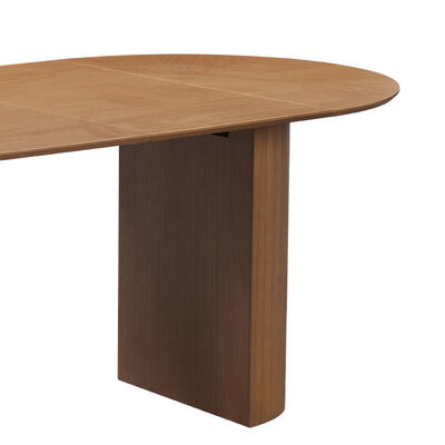 Wholesale Modern Wooden Extendable Dining Table Folding Dining Room Furniture Simple Round Adjustable Expandable Dining Table