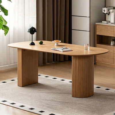 Wholesale Modern Wooden Extendable Dining Table Folding Dining Room Furniture Simple Round Adjustable Expandable Dining Table