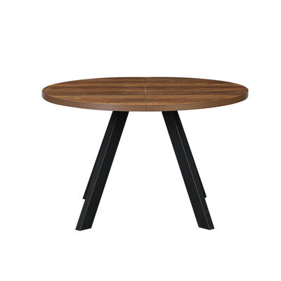 Wholesale Modern Wooden Extendable Dining Table Folding Dining Room Furniture Simple Round Adjustable Expandable Dining Table