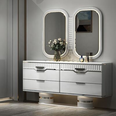 New Design Complete Modern Bedroom Sets 5 Pieces Double Double Wooden Frame Full Modern Luxury king Size Bedroom Furniture Set
