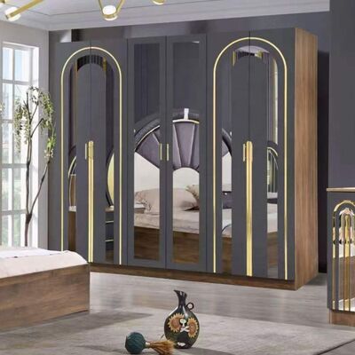 Turkish Style Bedroom Sets Luxury king Size Bed Home Master Room Wooden Frame Contemporary Complete Modern Bedroom Furniture Set