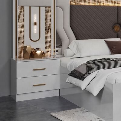 Wholesale Turkish king Size Bed Set Complete Luxury Bedroom Sets Double Adult Room Wooden Frame Modern Bedroom Furniture Set