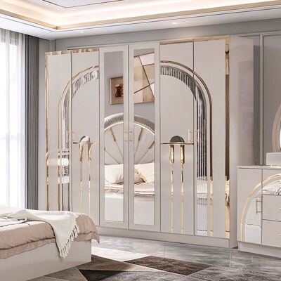 Turkish Modern Complete Bedroom Furniture Set Luxury king Size Bed 5 Pcs Wooden Frame Cheap Full Small Bedroom Furniture Set