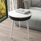 Banquet Wireless Charging Side  Solid Wood Round Table 550mm*480mm