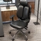 PU Leather Foam Commercial High Back Support Office Chair 3d Rotating