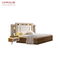 Anti Water Apartment Bedroom Furniture Wooden Frame King Size Bed 2000mm