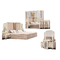 Environmental Bedroom Sets Furniture With Soft Headboard Simple Assembly
