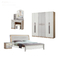 1800*2000mm 5 Pcs Minimalist Bedroom Set Simple Assembly