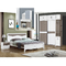 Cappellini MDF Furniture Of America Minimalist Bedroom Set Scratch Resistant