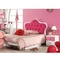 Cappellini Girls Bedroom Furniture With Desk Pink Princess Bed 1280*2050mm