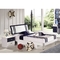 MDF PU Boys Children Bedroom Sets Furniture 4Pcs Black White