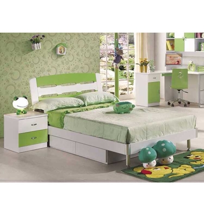 Cabrini Green Children Bedroom Sets Modern Children'S Furniture 960mm Bed