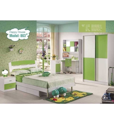 Cabrini Green Children Bedroom Sets Modern Children'S Furniture 960mm Bed