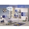 Solid Wood Boys Bedroom Furniture Single Kids Bed Sets 1.28m Cappellini