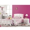 5mm MDF Solid Wood Girls Bedroom Furniture Pink ODM