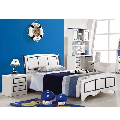 E1 Grade Kids Bedroom Furniture Single Kids Bed 1280mm 1580mm