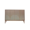 Household Cappellini Solid Wood Stock Modern Shoe Cabinets ODM